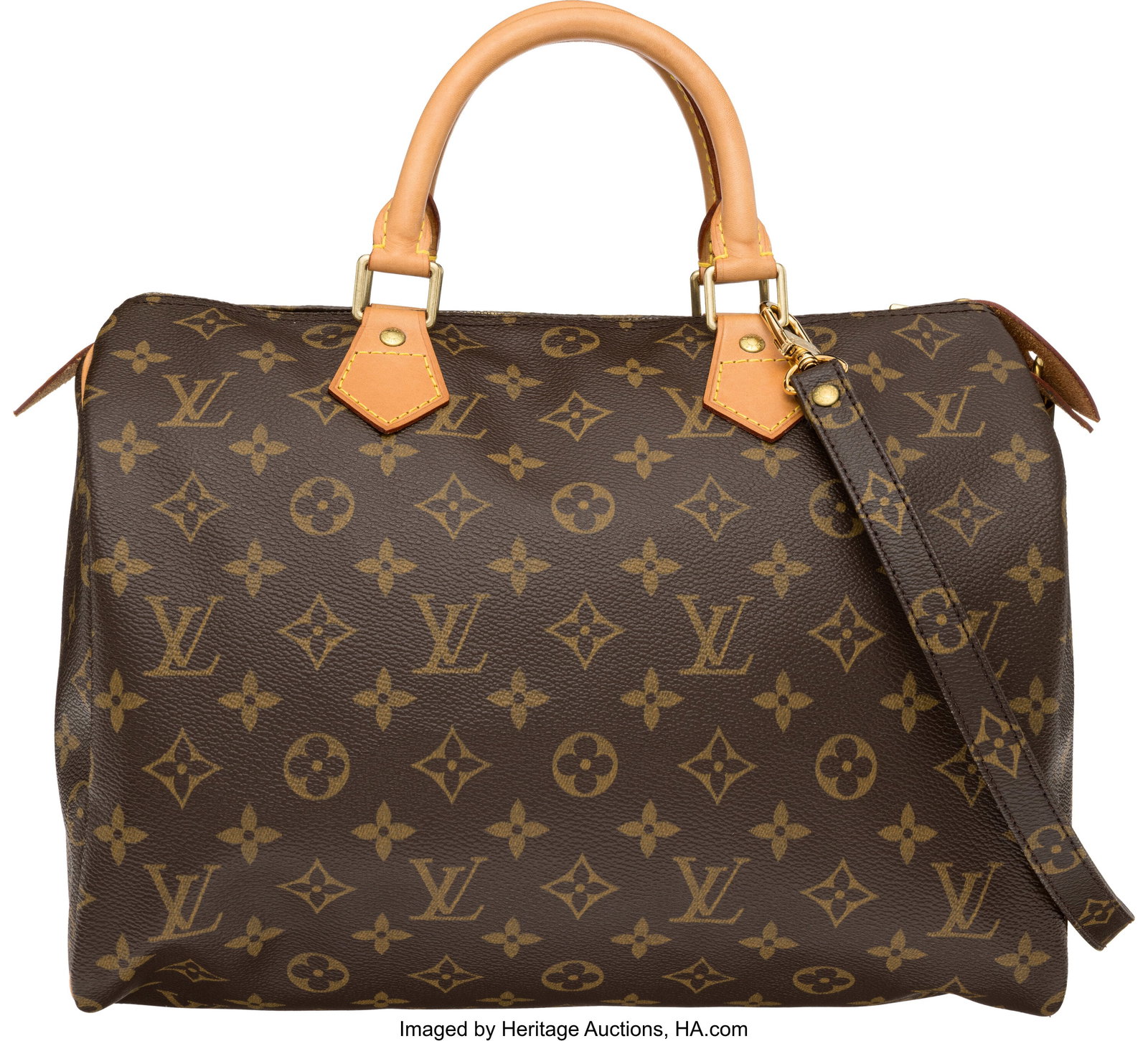 Louis Vuitton Monogram Coated Canvas Speedy 30 B (1 of 3)