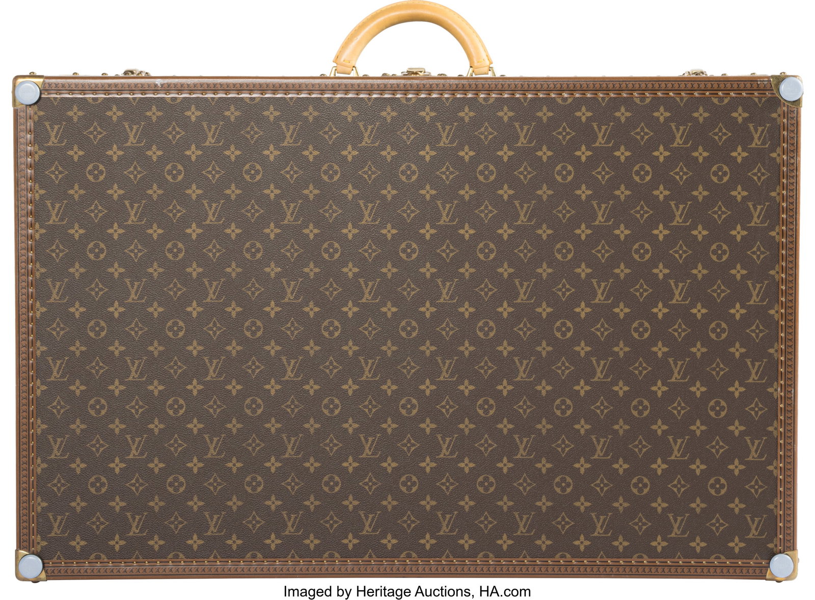 Louis Vuitton Monogram Coated Canvas Alzer Trunk (1 of 5)