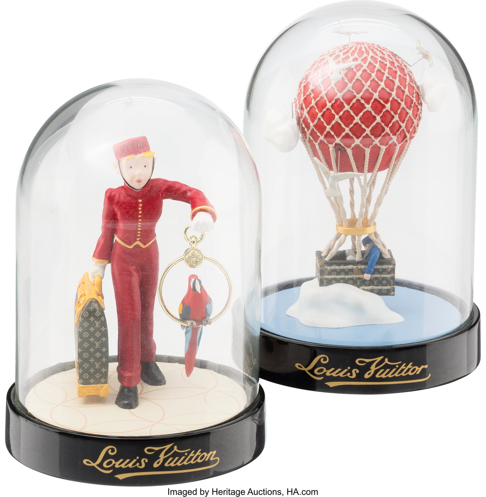Louis Vuitton Set of Two: Snow Globes See Extend (1 of 2)