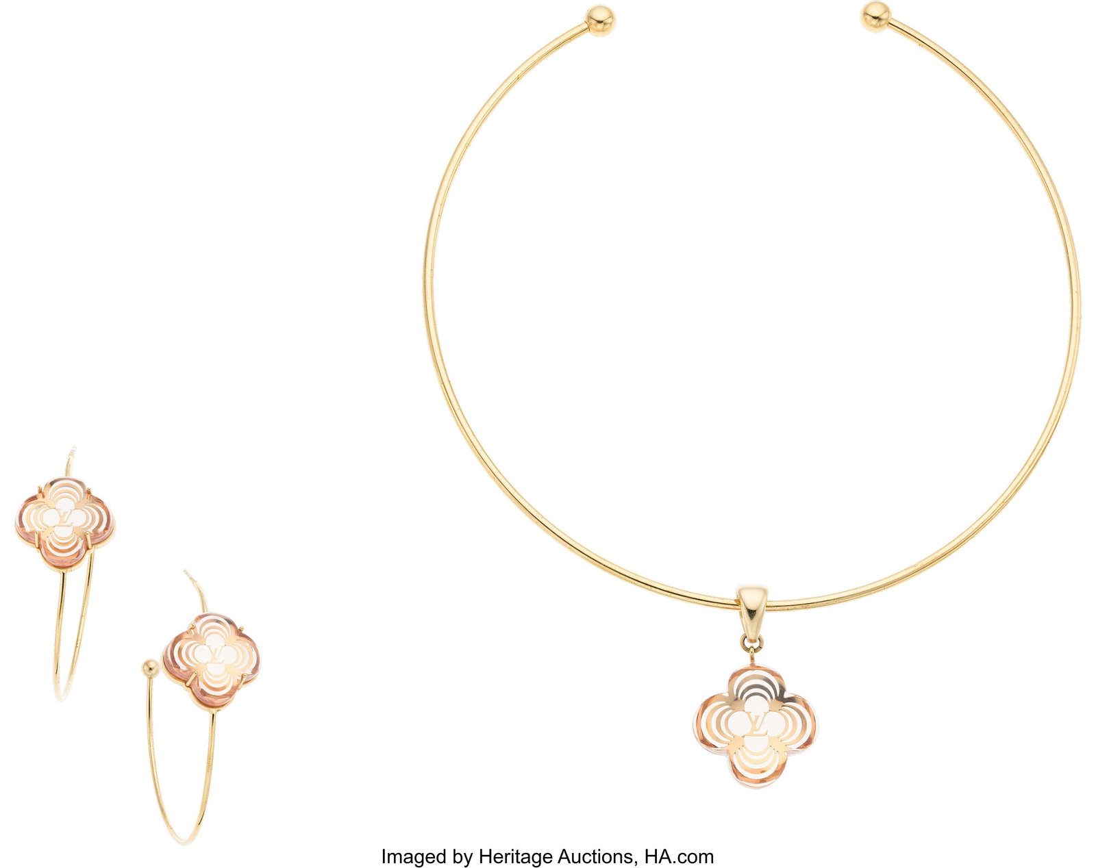 Louis Vuitton Set of Two: A La Folie Choker & Ea (1 of 1)