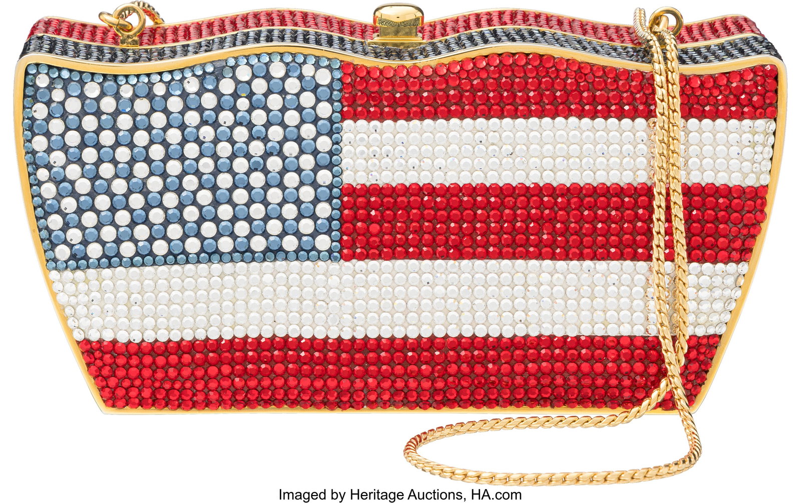 Judith Leiber Red, White, & Blue Crystal America (1 of 3)