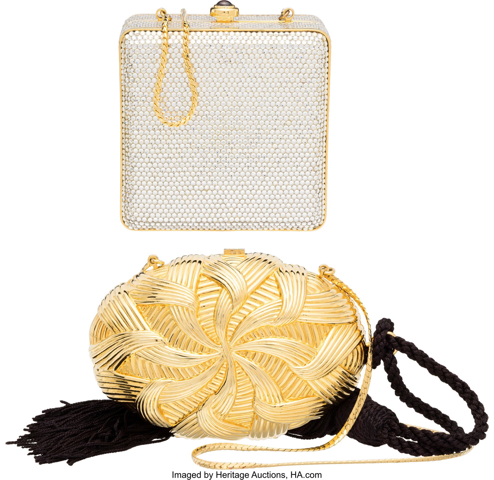 Judith Leiber Set of Two: Vintage Minaudières S (1 of 2)