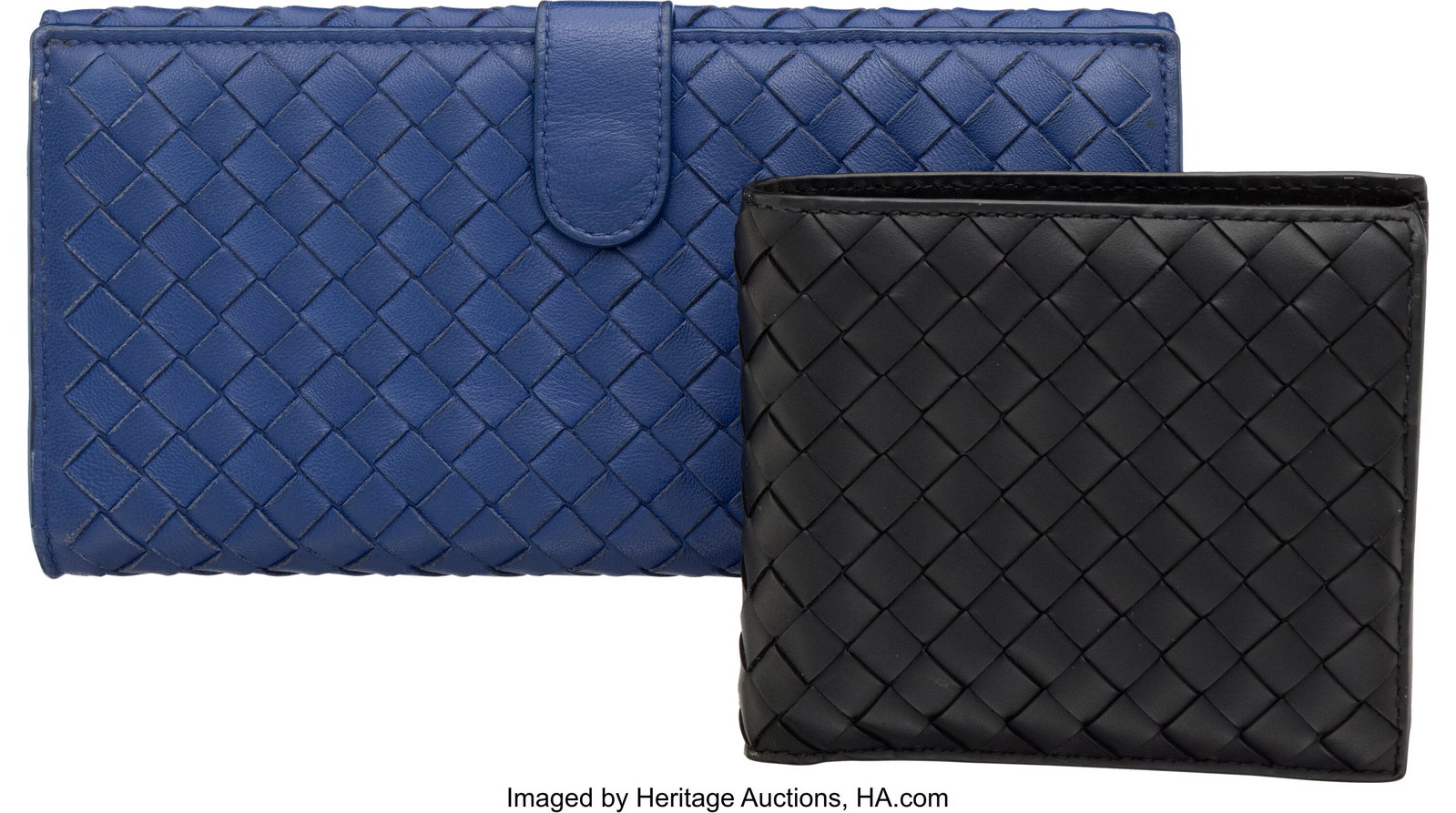 Bottega Veneta Set of Two: Intrecciato Leather W (1 of 2)