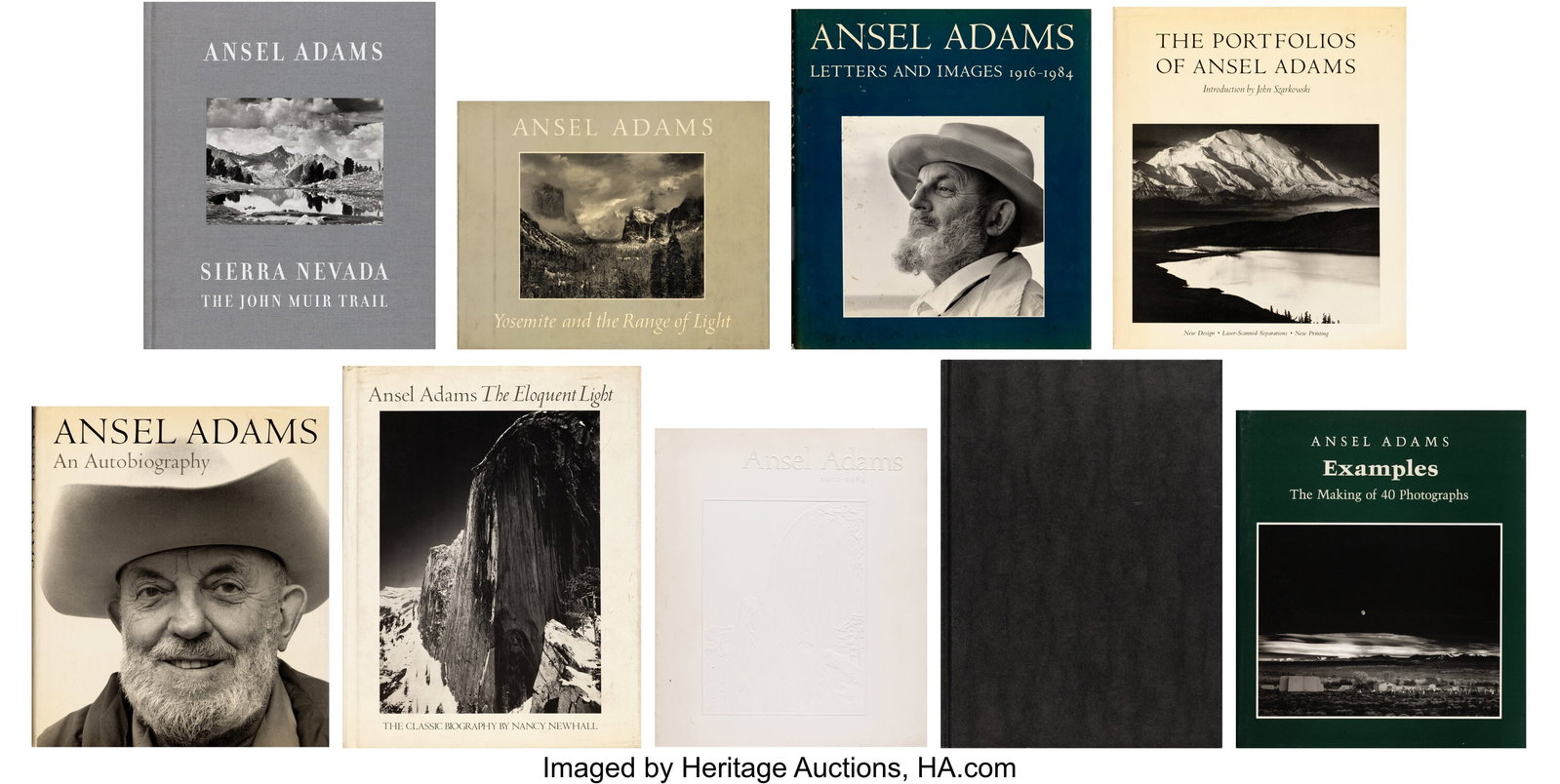 Ansel Adams (American, 1902-1984) Group of 9 pho (1 of 10)