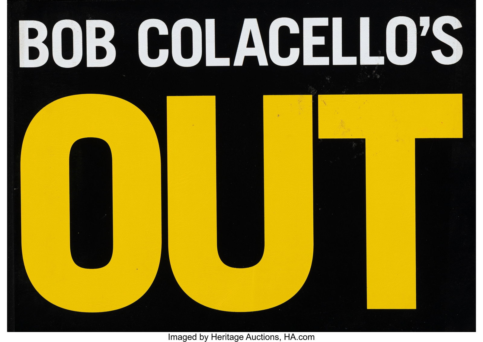 Bob Colacello (American, b. 1947) Out, 2007 Firs (1 of 4)