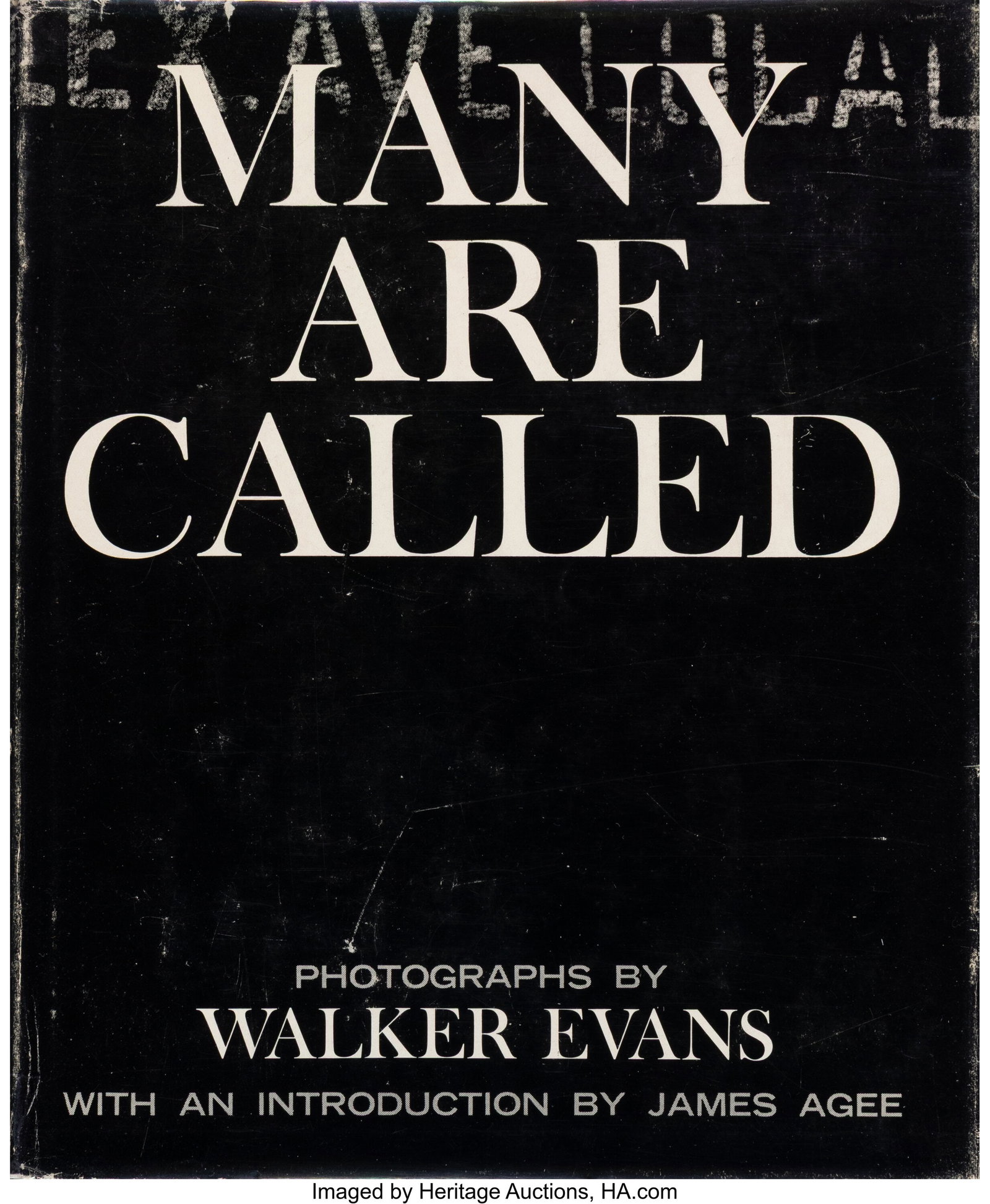Walker Evans (American, 1903-1975) Many Are Call (1 of 2)