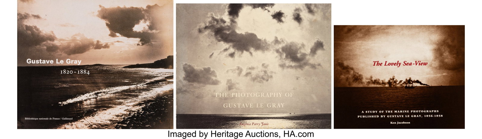 Gustave Le Gray (French, 1820-1884) The Photogra: Gustave Le Gray (French, 1820-1884) The Photography of Gustave Le Gray; The Lovely Sea-View . . . Which all London is now Wondering at: A Study of the M