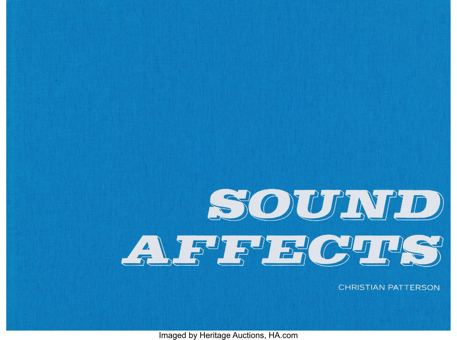 Christian Patterson (American, b. 1972) Sound Af (1 of 2)