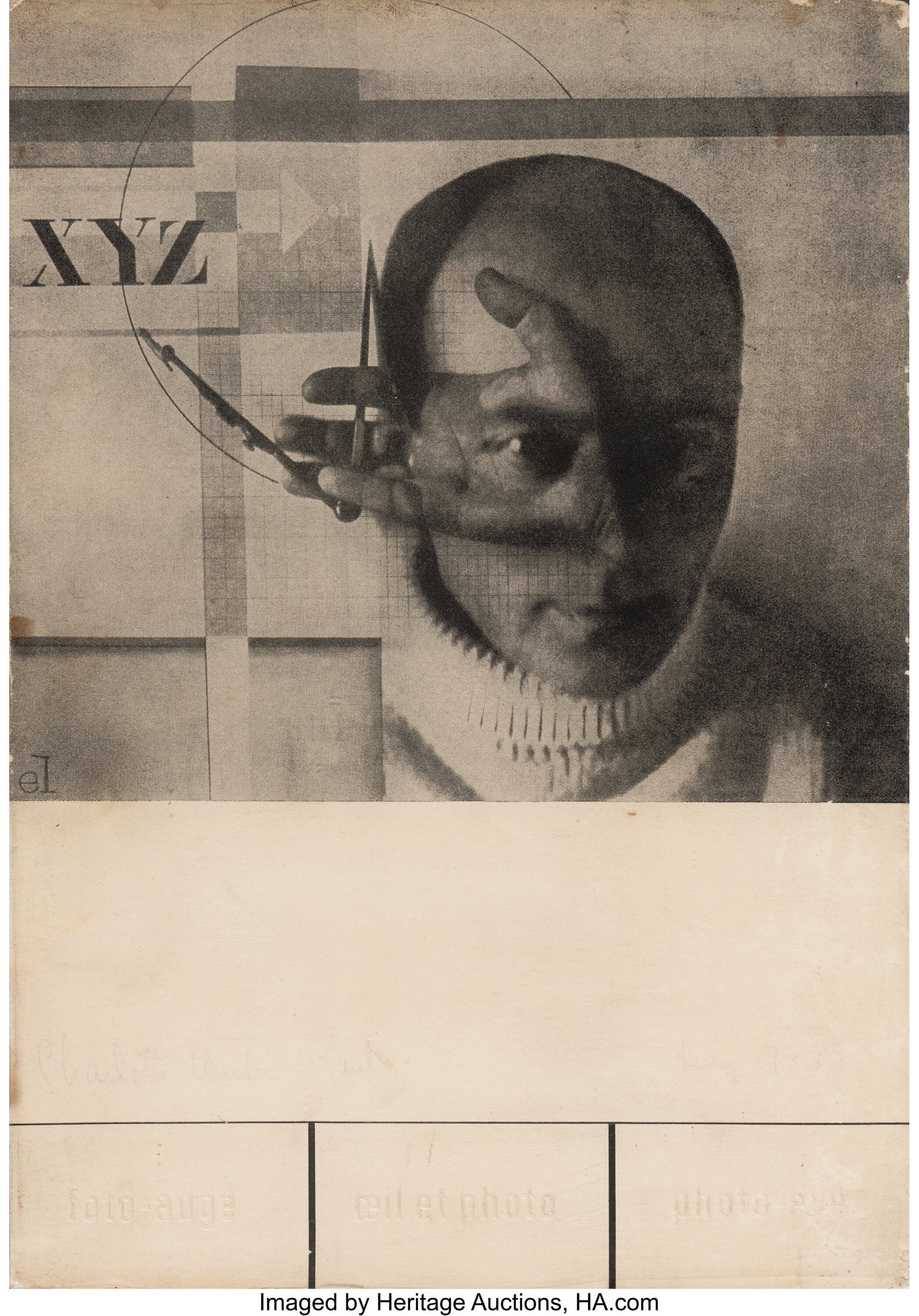 Dr. Franz Roh, Jan Tschichold, El Lissitzky Foto (1 of 2)