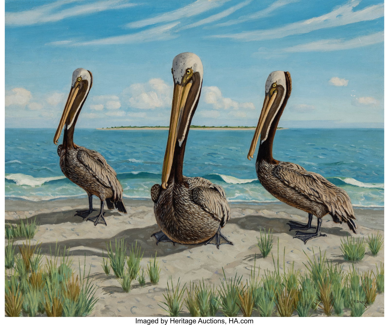 Fred Darge (American, 1900-1978) Resting, Three  (1 of 3)