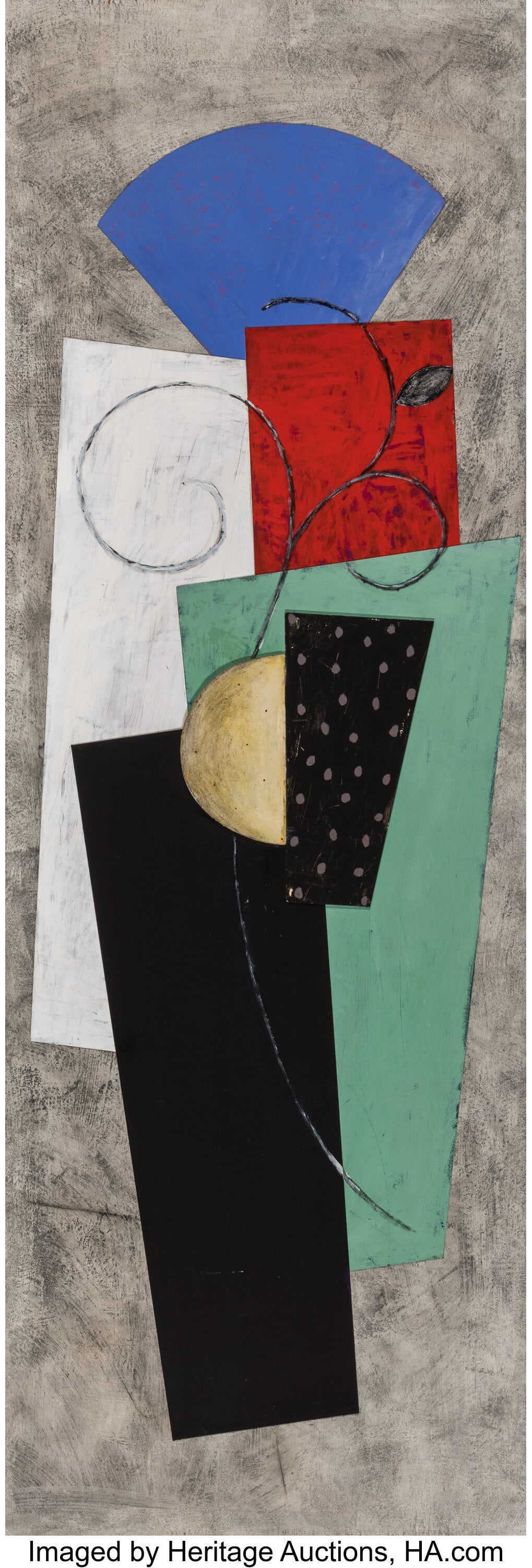 Dan Rizzie (American, b. 1951) Stand, 1983 Mixed (1 of 3)