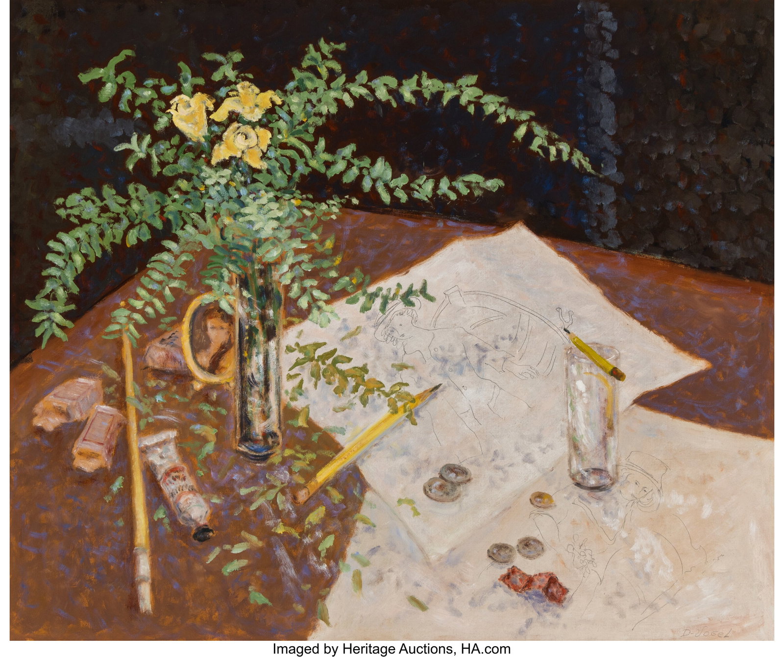 Donald Stanley Vogel (American, 1917-2004) Untit (1 of 2)