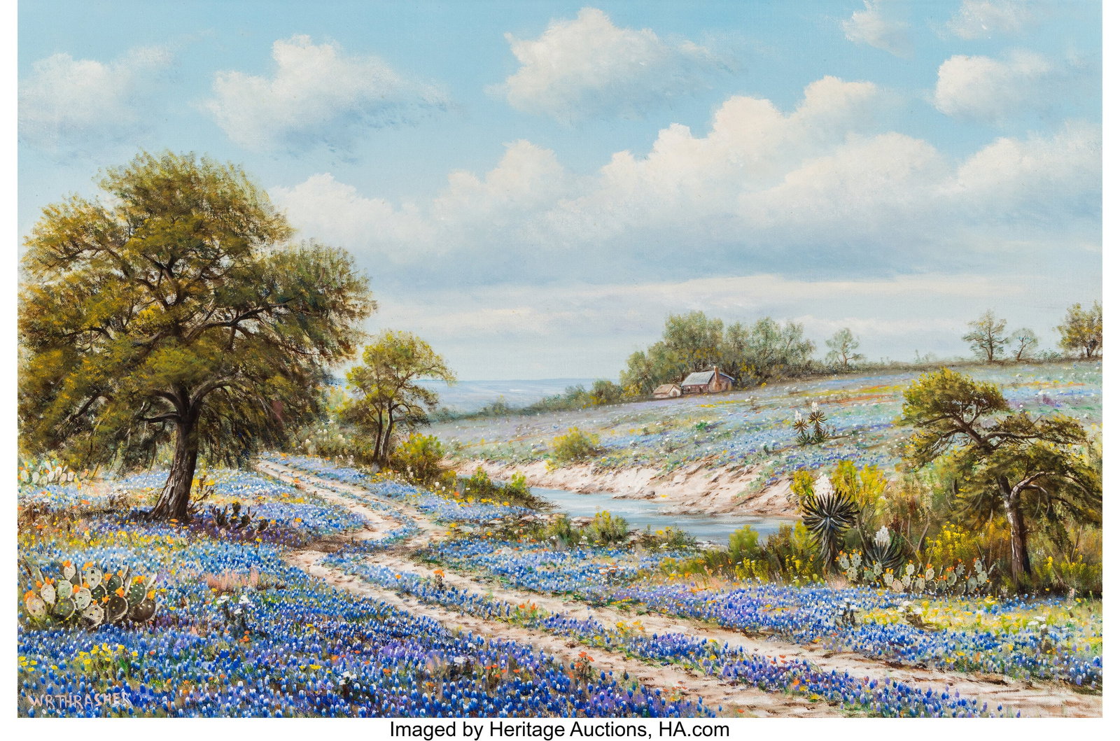William Robert Thrasher (American, 1908-1997) Bl (1 of 3)