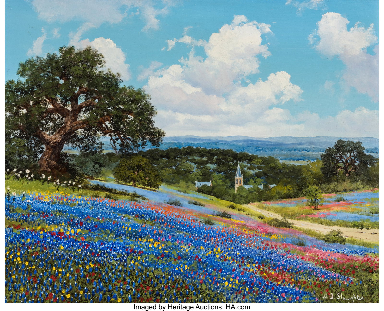 William A. Slaughter (American, 1923-2003) Refug (1 of 3)