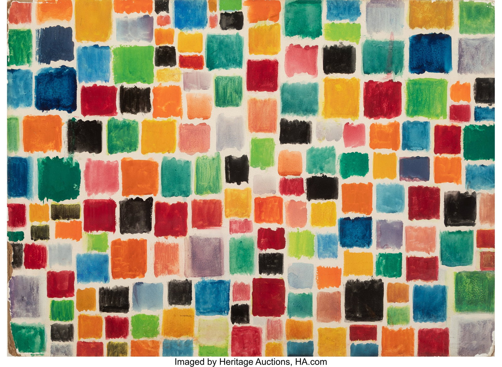 John Grillo (1917-2014) Untitled, 1951 Watercolo (1 of 2)
