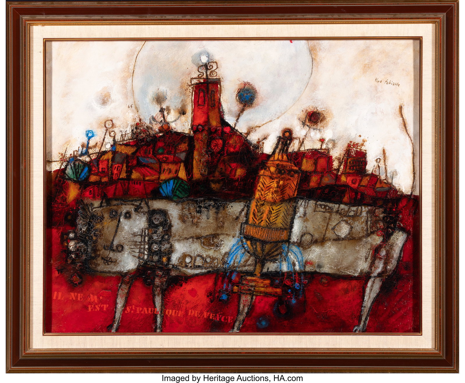 Théo Tobiasse (French, 1927-2012) Il Ne M'est S (1 of 3)