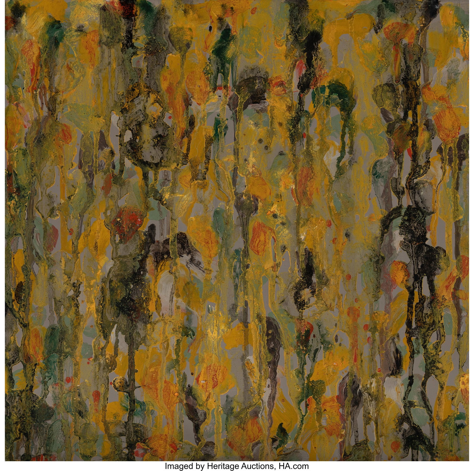 Jacqueline Humphries (b. 1960) Untitled, 1992 Oi (1 of 3)