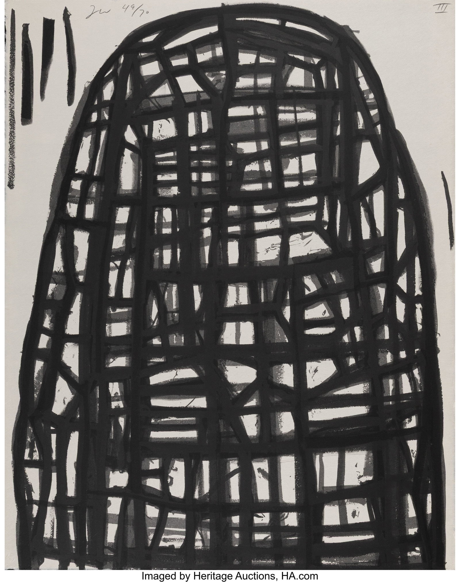 Terry Winters (b. 1949) Primitive Segments (comp - 3