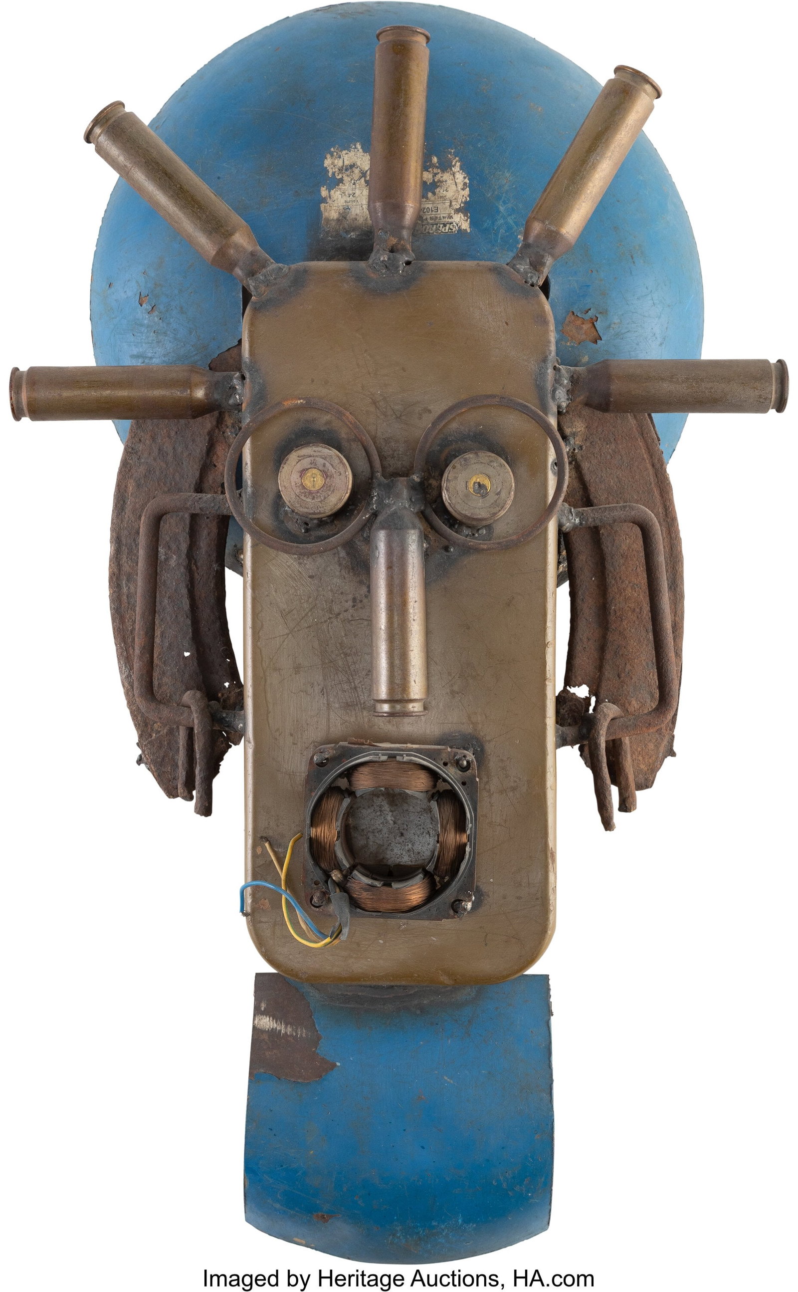 Goncalo Mabunda (b. 1975) Young Soldier Back Hom (1 of 3)
