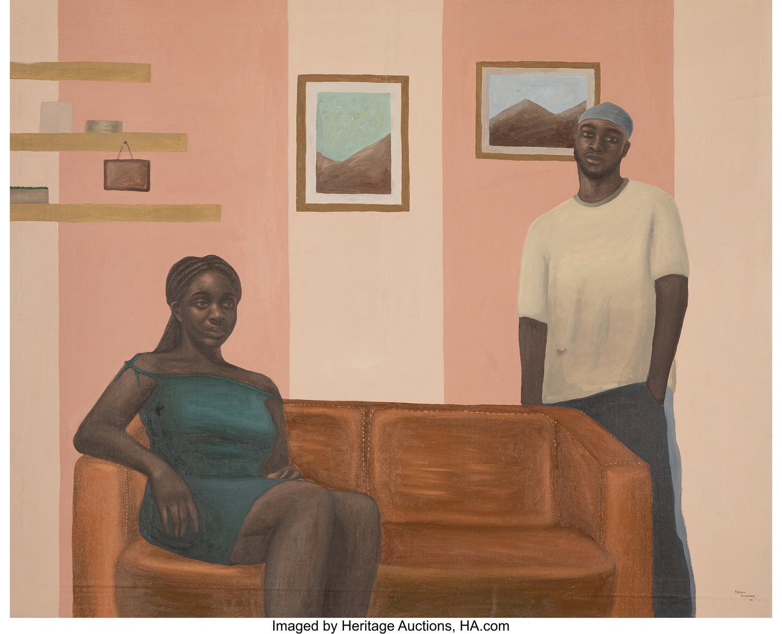 Chiderah Bosah (b. 2000) Michael and Anita, 2021 (1 of 3)
