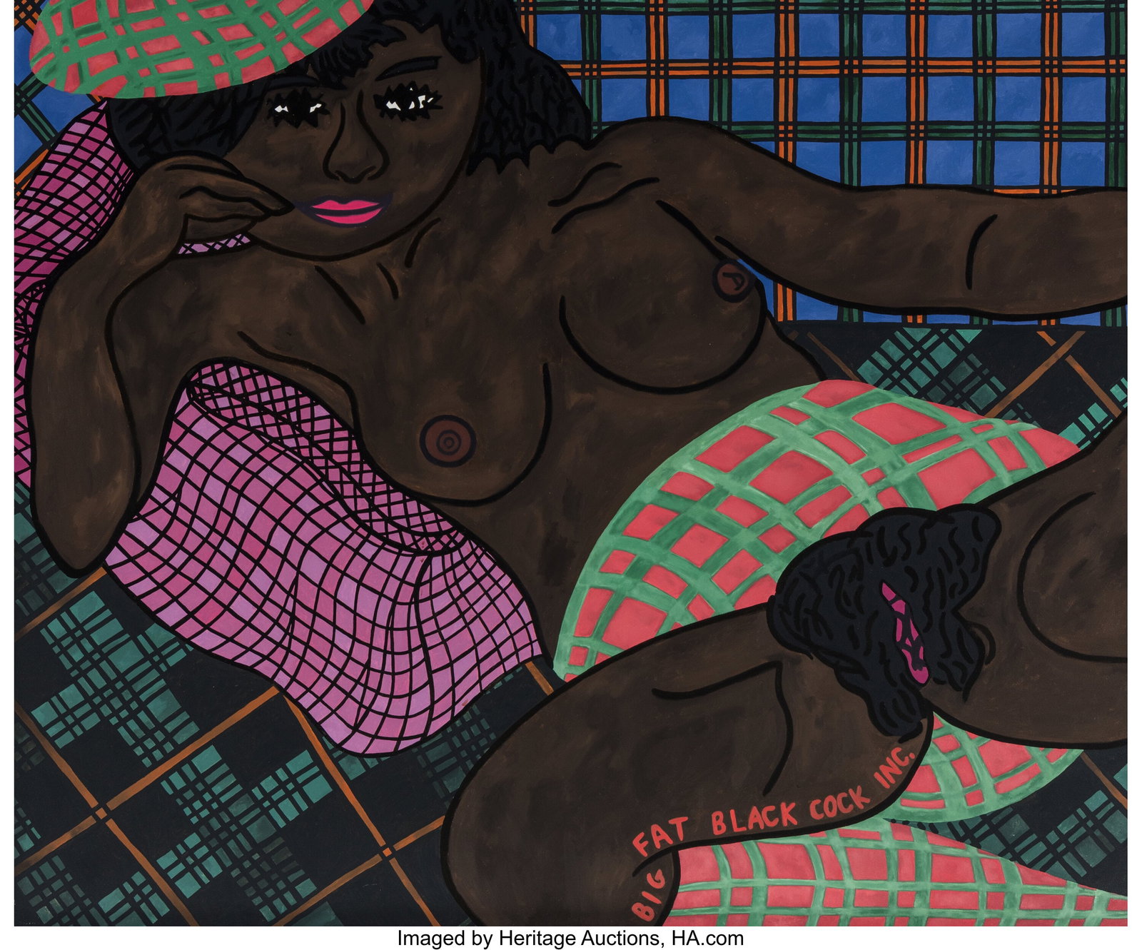 Bjarne Melgaard (b. 1967) Untitled, 2011 Oil on  (1 of 3)