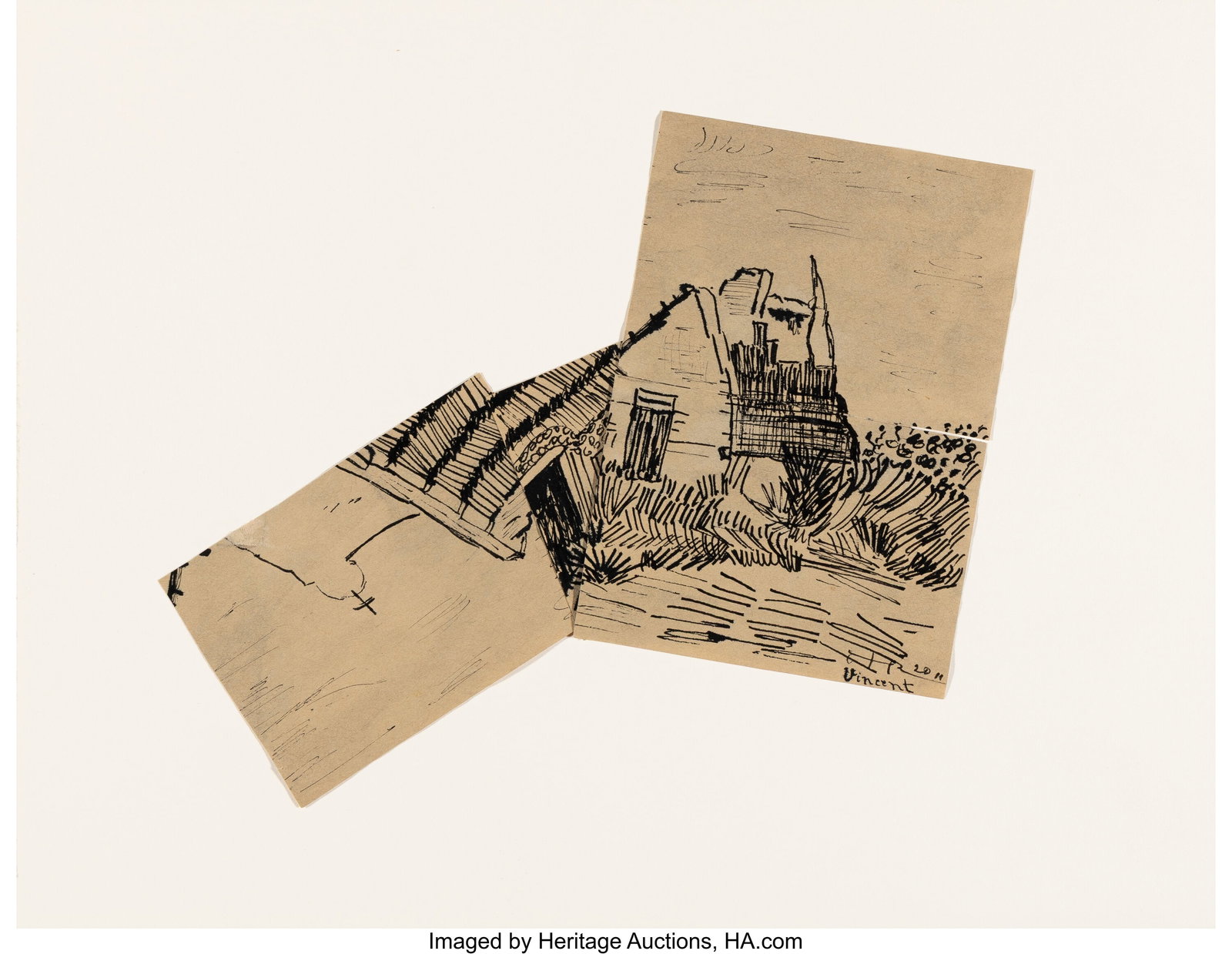 Hans Breder (1935-2017) Vincent Recycled from Re (1 of 1)