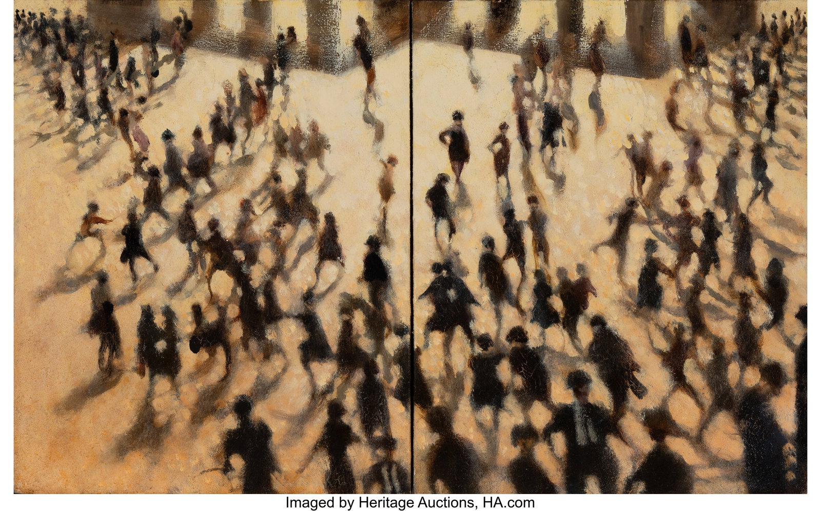 Bill Jacklin (b. 1943) Study for the Steps, Gran (1 of 3)