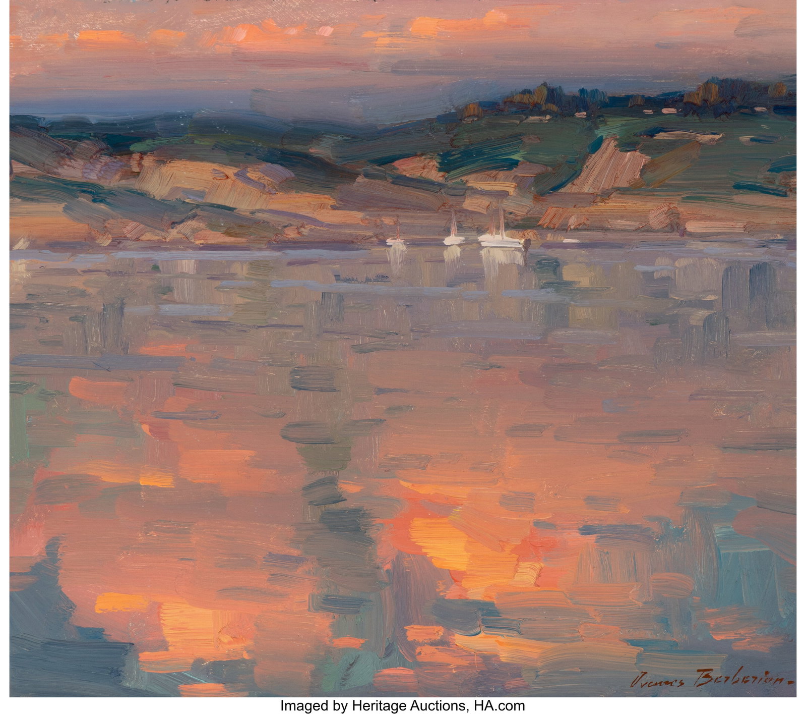 Ovanes Berberian (b. 1951) Untitled (Shoreside S (1 of 2)