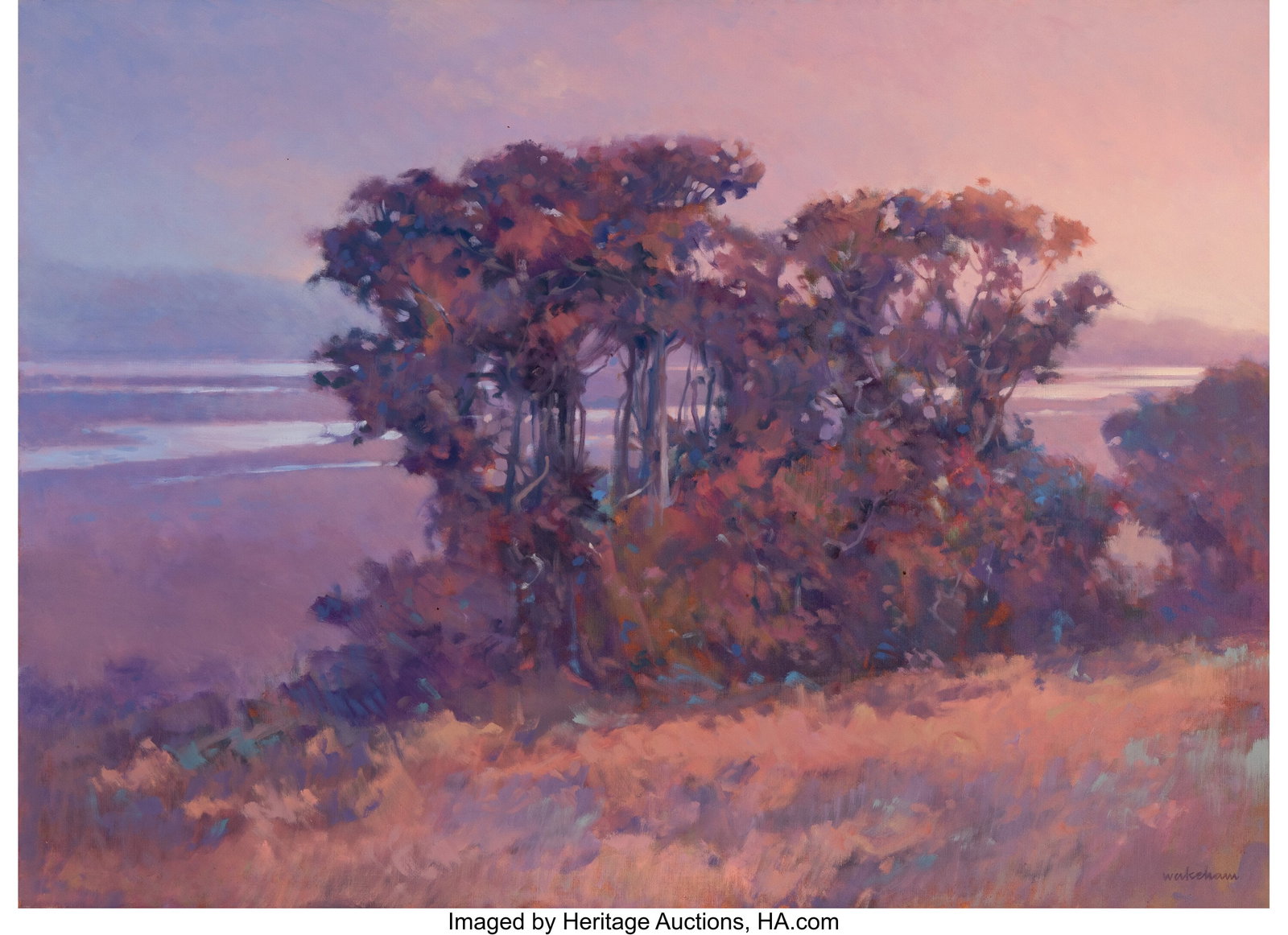 Duane Wakeham (b. 1937) Eucalyptus Evening, 1993 (1 of 2)