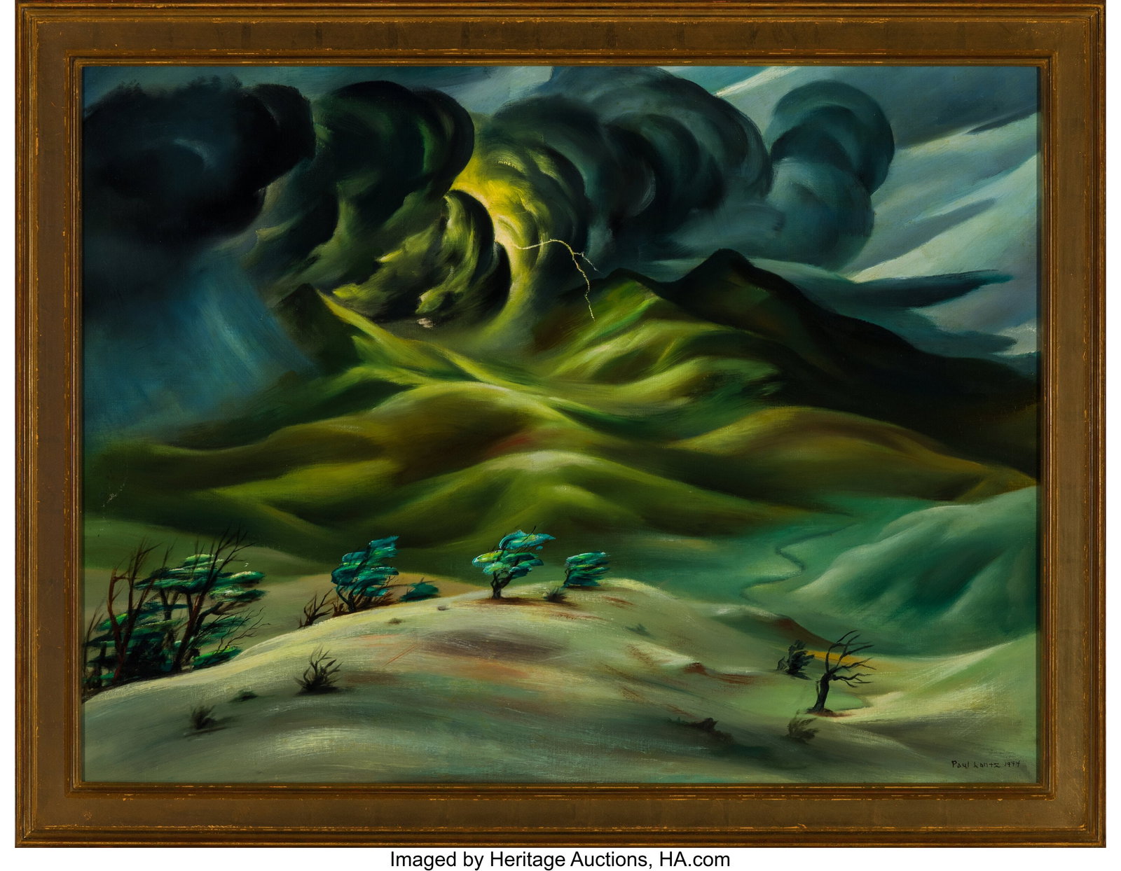 Paul Lantz (1908-2000) Thunder and Lightning, 19 - 2