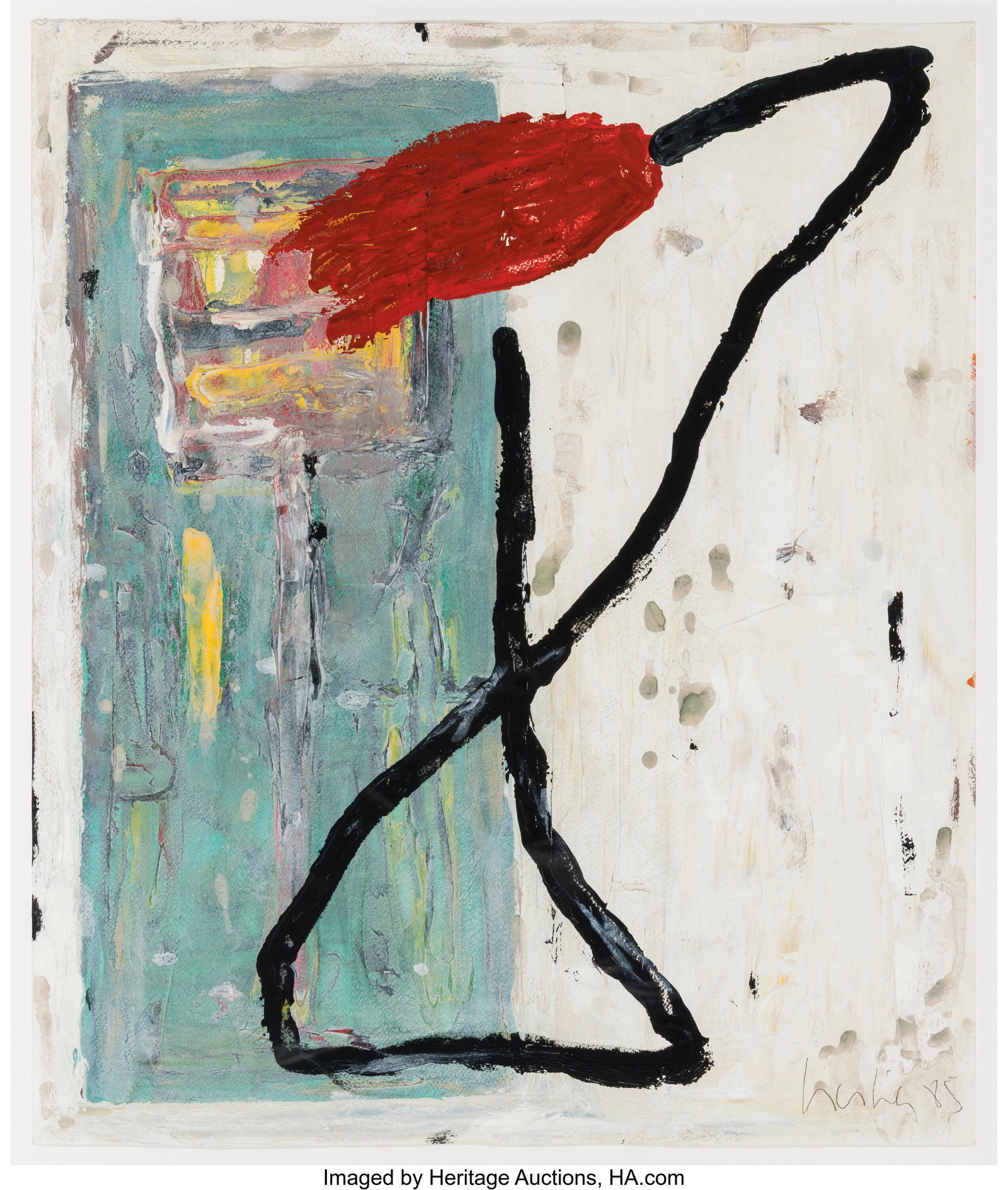 José María Sicilia (b. 1954) Tulip, 1985 Oil o (1 of 3)