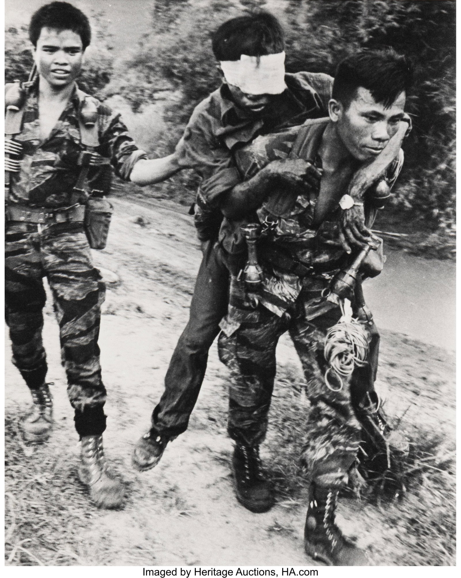 1965/1966 Pulitzer Prize in Photography Winner H: 1965/1966 Pulitzer Prize in Photography Winner Horst Faas (German, 1933-2012) A War Like No Other (for Associated Press) (3 works), 1964 Gelatin silver pr