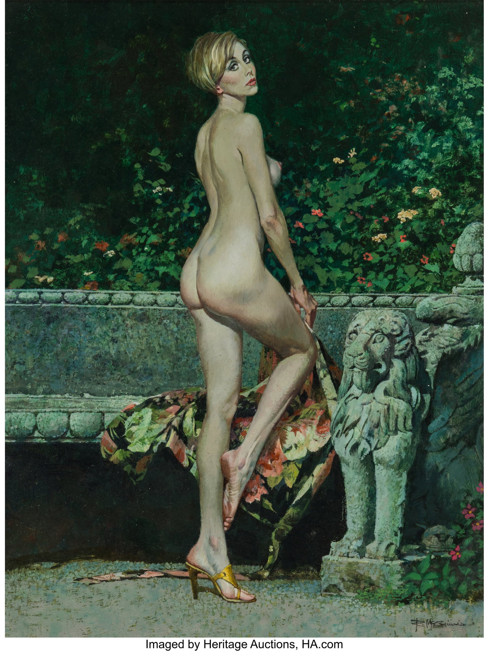 Robert McGinnis (American, 1926-2025) Nina's Noc (1 of 3)