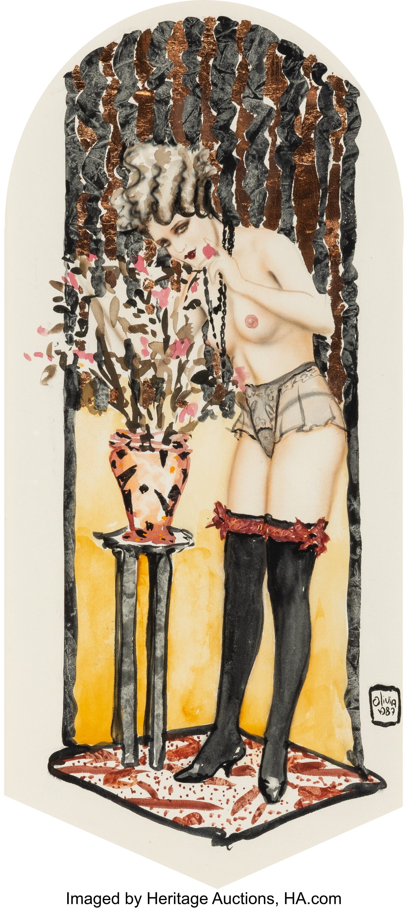 Olivia De Berardinis (American, b. 1948) Art Dec (1 of 2)