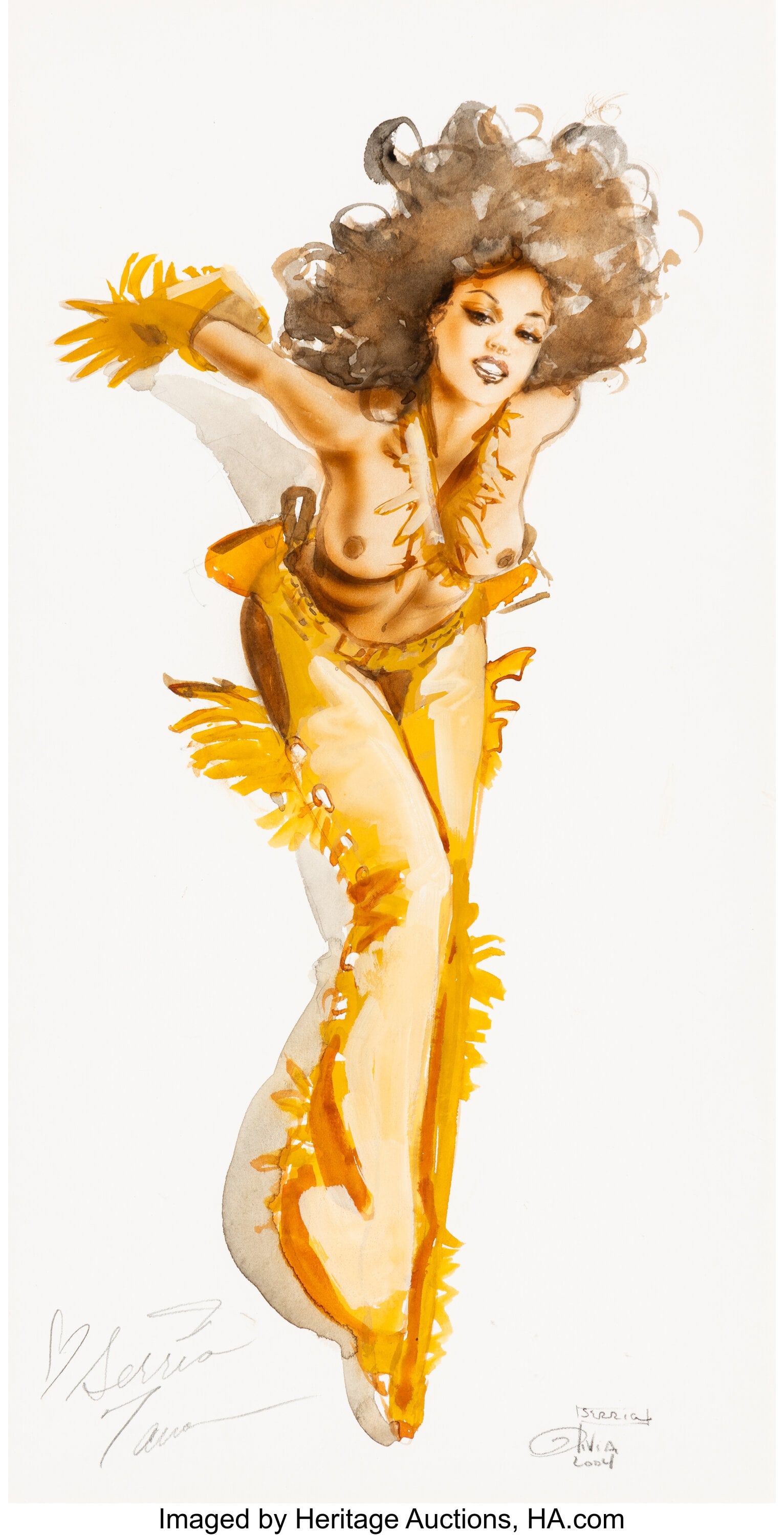 Olivia De Berardinis (American, b. 1948) Serria  (1 of 2)