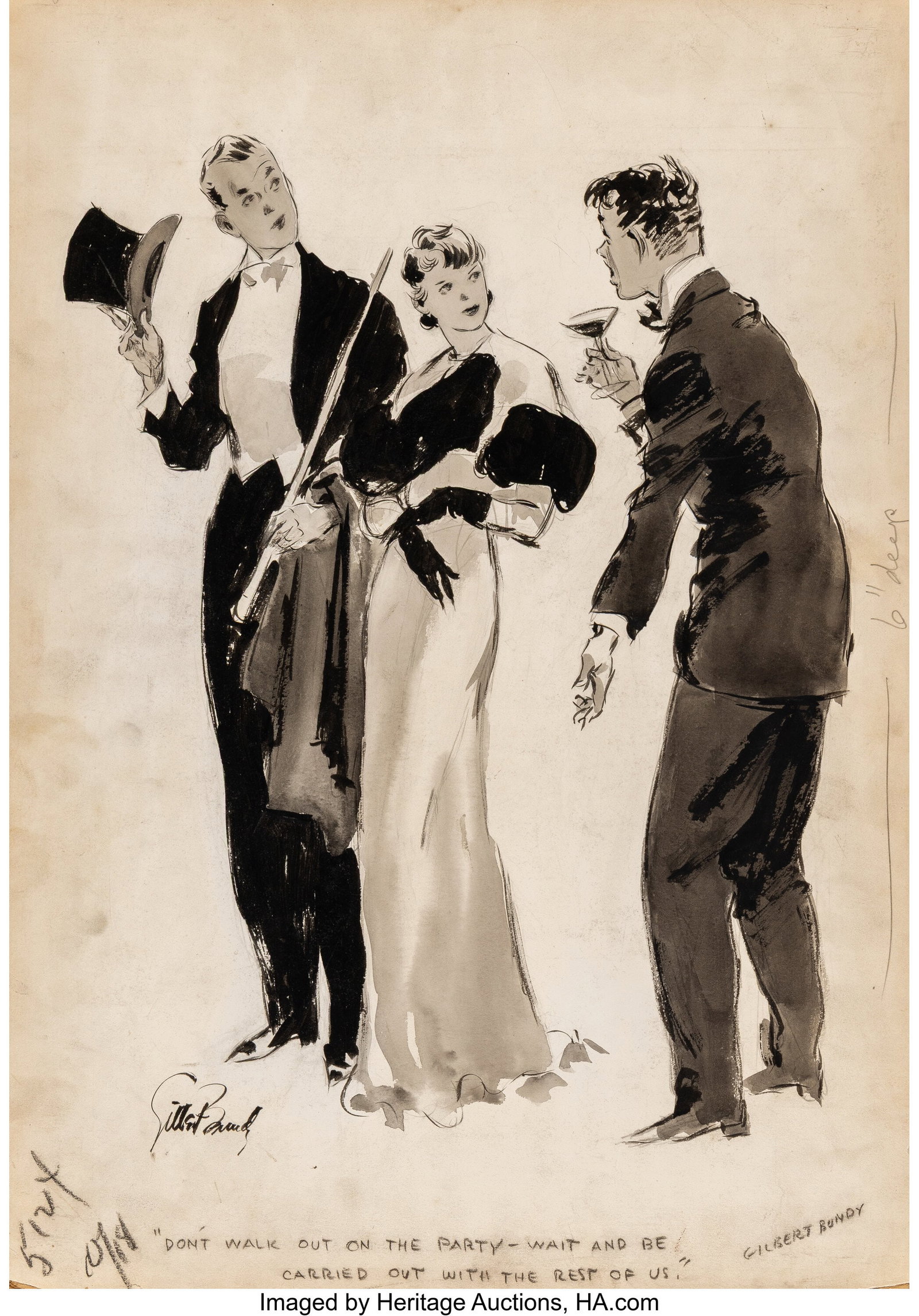 Gilbert Bundy (American, 1911-1955) Don't Walk o (1 of 2)