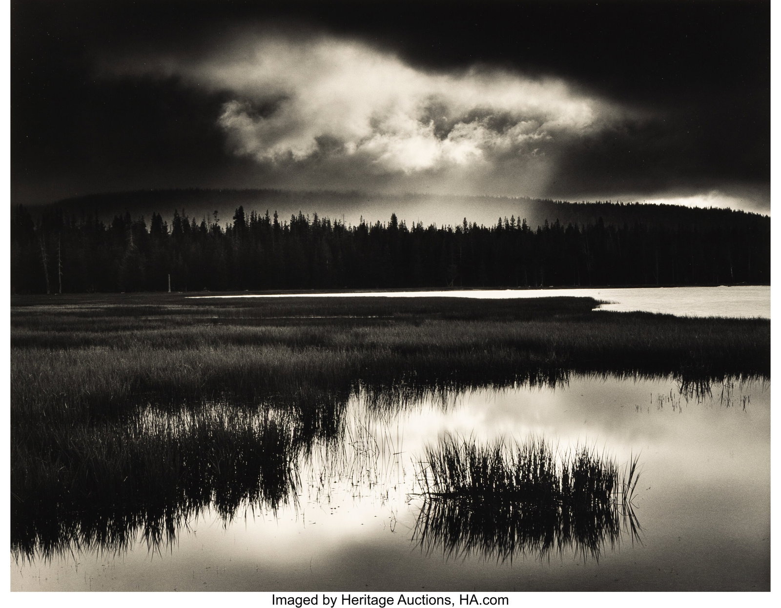 Roman Loranc (Polish/American, b. 1956) The Clou: Roman Loranc (Polish/American, b. 1956) The Cloud, 2020 Gelatin silver print 14-3/4 x 18-3/4 inches (37.5 x 47.6 cm)