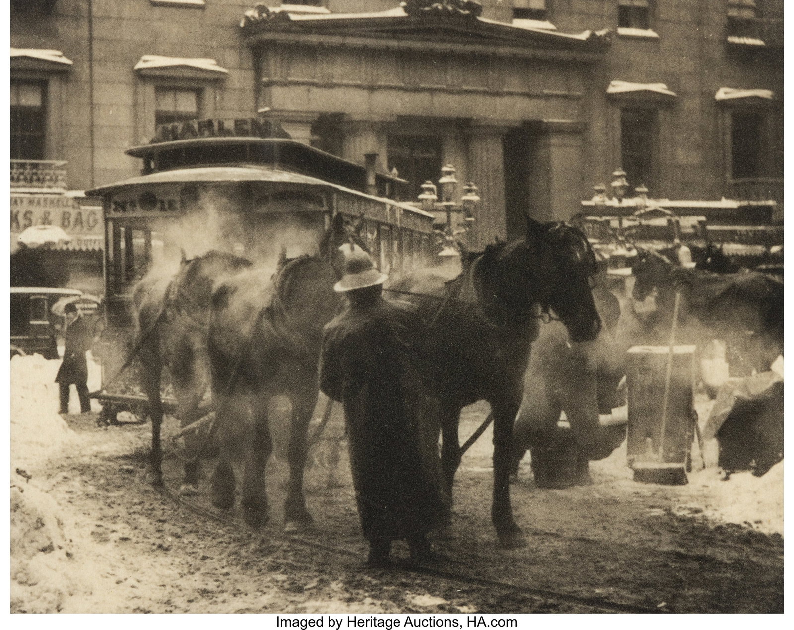 Alfred Stieglitz (American, 1864-1946) The Termi: Alfred Stieglitz (American, 1864-1946) The Terminal (from Camera Work XXXVI), 1892 Photogravure, printed 1911 4-1/4 x 6 inches (10.8 x 15.2