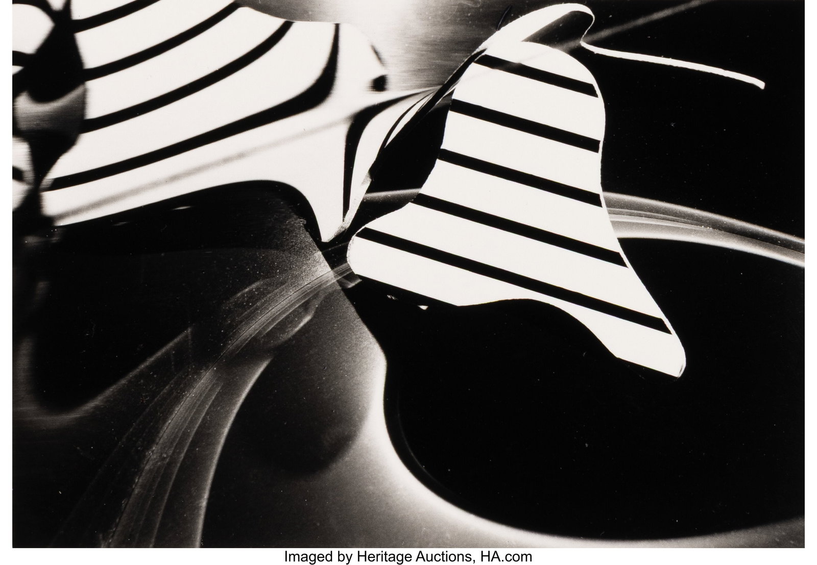 Gyorgy Kepes (American/Hungarian, 1906-2001) Unt: Gyorgy Kepes (American/Hungarian, 1906-2001) Untitled Abstract, 1940 Gelatin silver print, printed circa 1970s 4-1/4 x 6-1/4 inches (10.8 x 15&perio