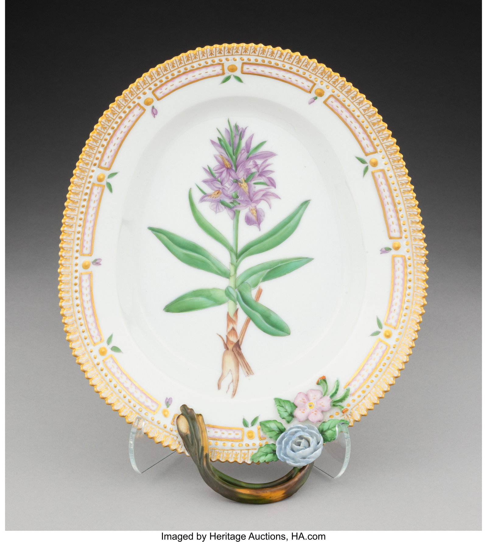 A Royal Copenhagen Flora Danica Pattern Partial  (1 of 3)