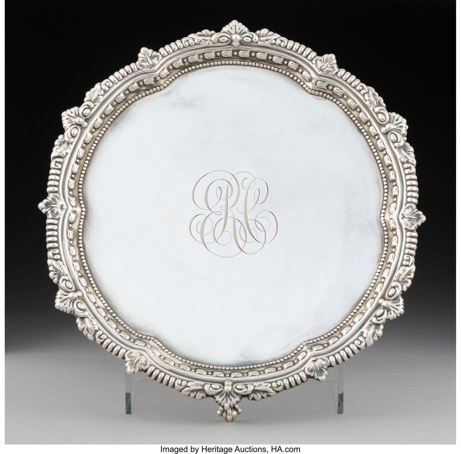 A Dominick & Haff Silver Footed Salver for Baile (1 of 8)