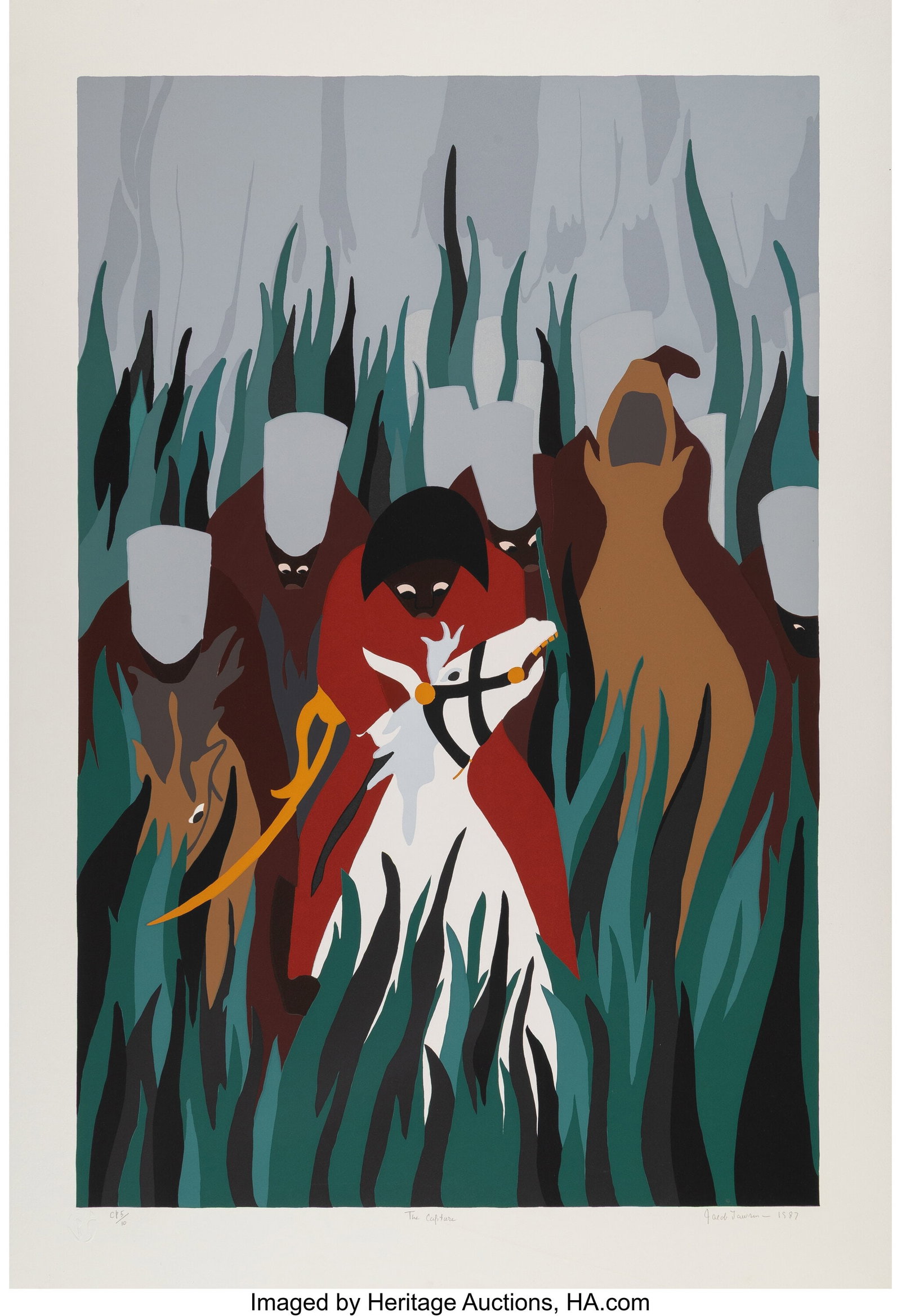 Jacob Lawrence (1917-2000) The Capture, from The (1 of 1)