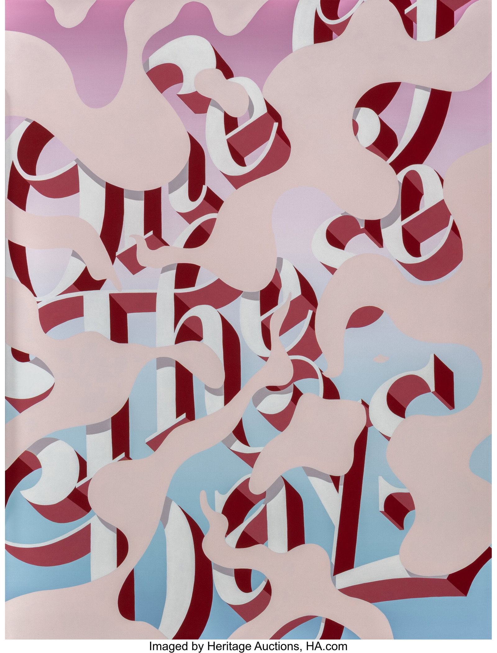 Pieter Ceizer (b. 1982) One of These Days, 2024 : Pieter Ceizer (b. 1982) One of These Days, 2024 Acrylic on canvas 67 x 51 inches (170.2 x 129.5 cm) Signed, titled, and dated on the reverse&