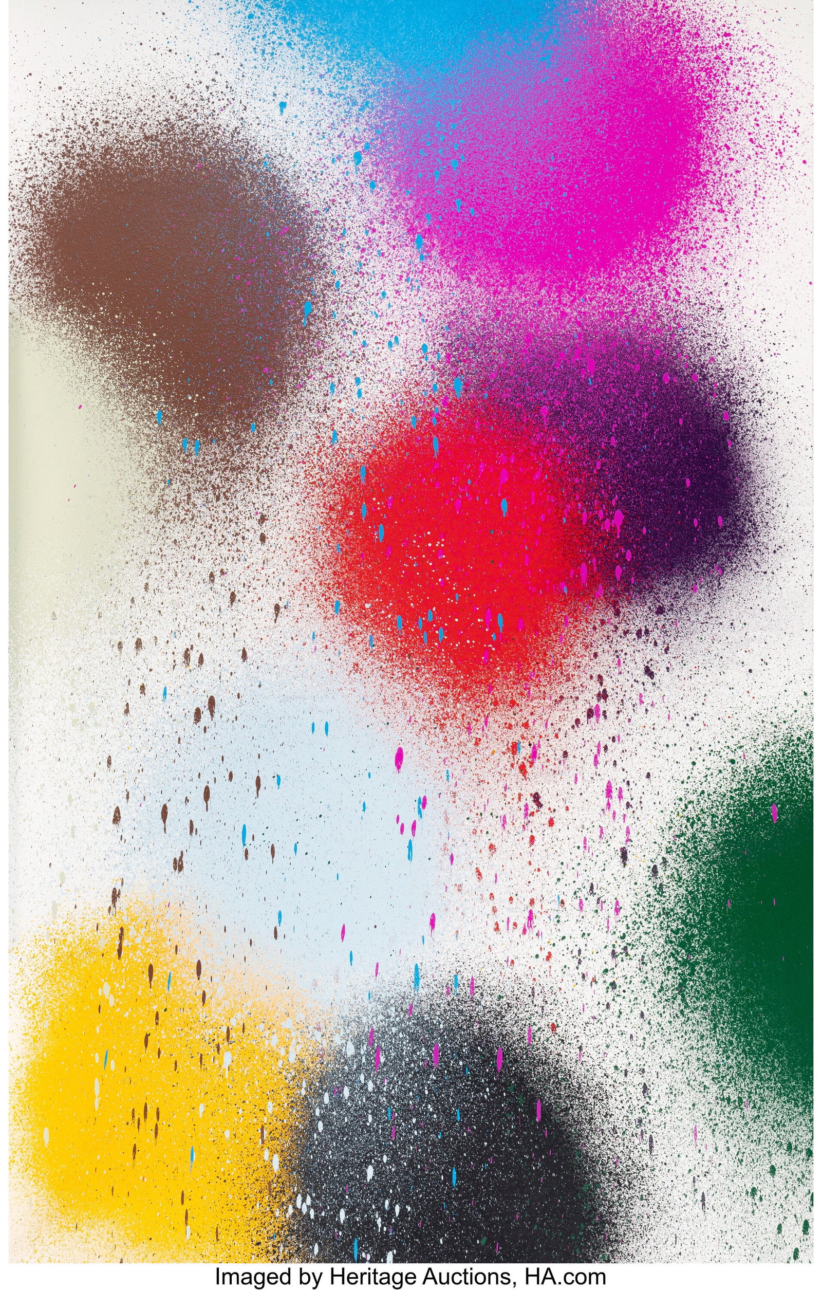 KATSU (20th Century) Child Vision Tech 1, 2021 A: KATSU (20th Century) Child Vision Tech 1, 2021 Acrylic on canvas 87 x 55-1/2 x 1-1/2 inches (221.0 x 141.0 x 3.8 cm) Signed and dated on the reve