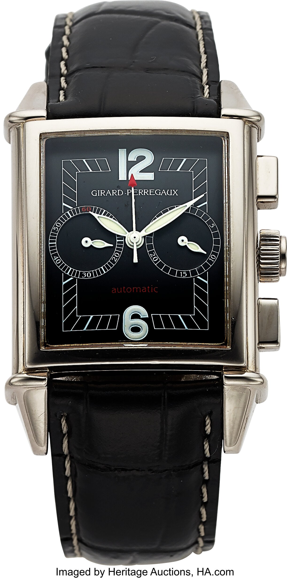 Girard Perregaux Vintage Chronographe, 18k White (1 of 4)