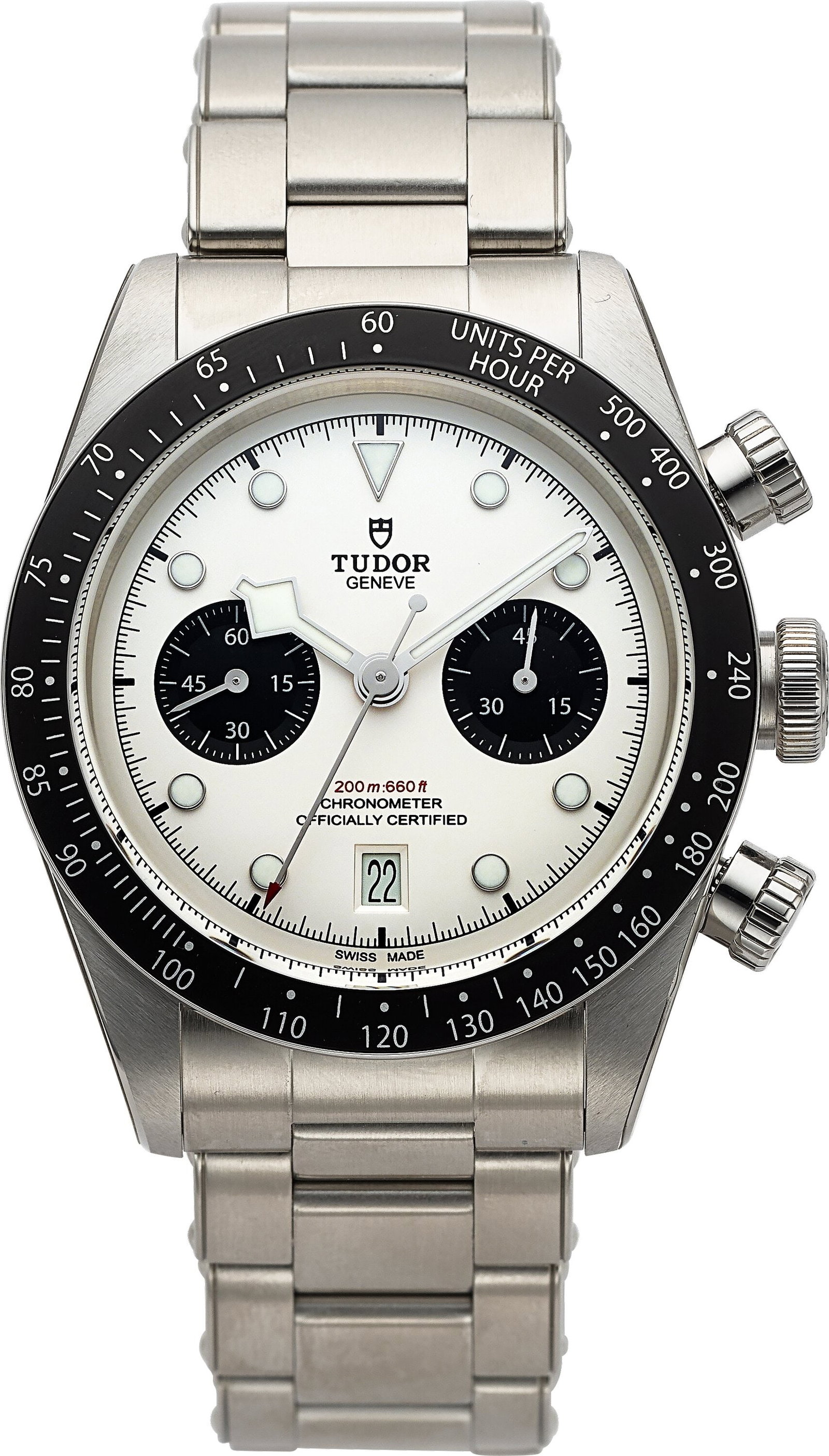 Tudor Black Bay Chronograph, White Dial, Full Se (1 of 4)