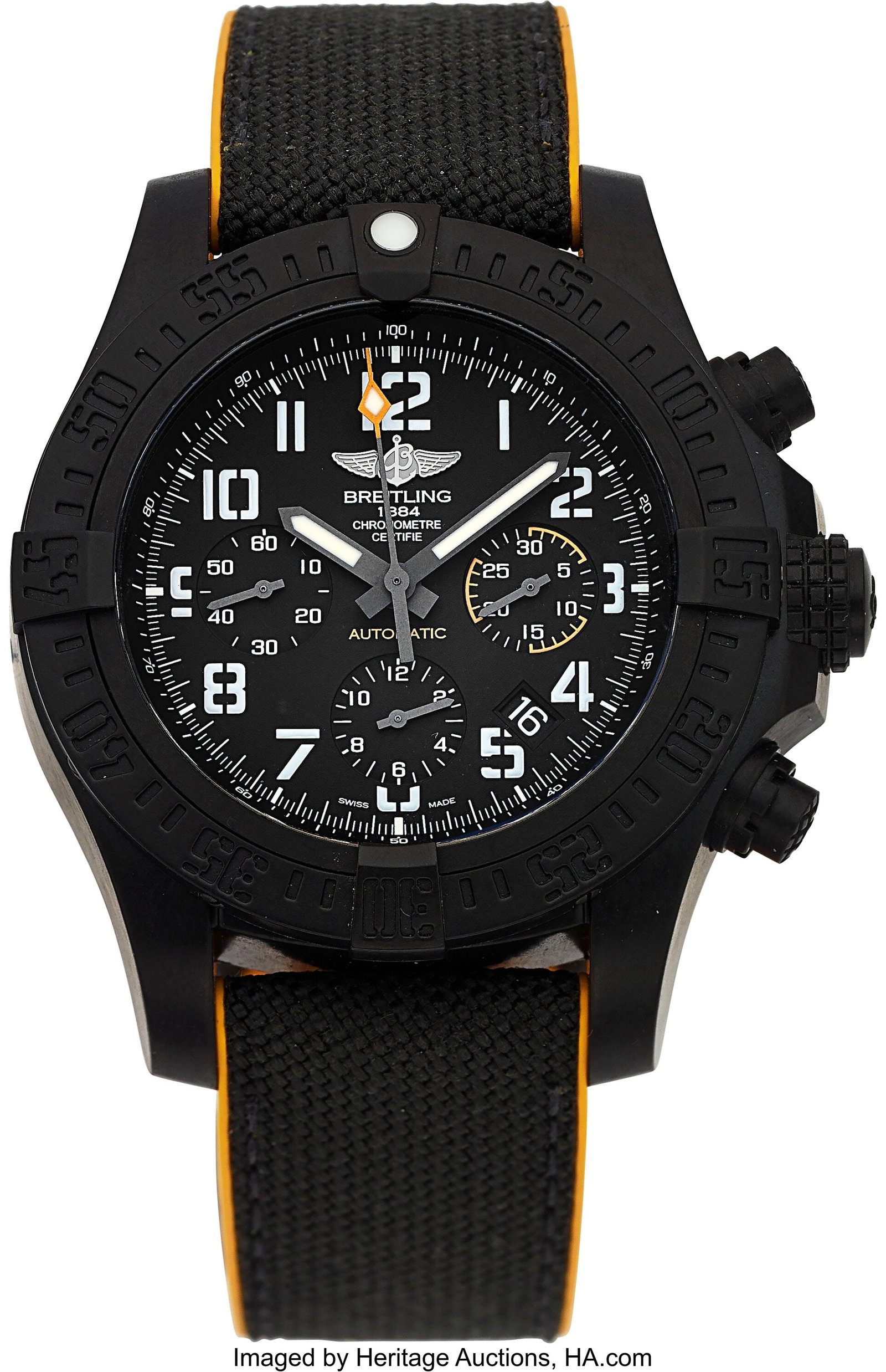 Breitling Avenger Hurricane, Black Dial, Full Se (1 of 4)