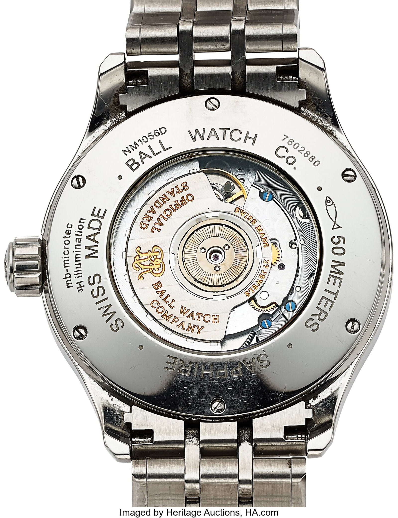 Ball Watch Co. Trainmaster Automatic, White Dial - 3