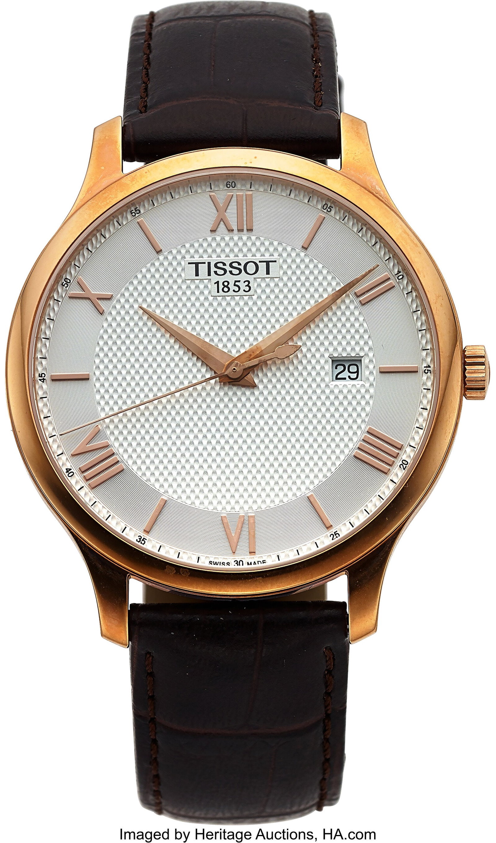 Tissot Tradition 42, Stainless Steel with PVD Co (1 of 4)