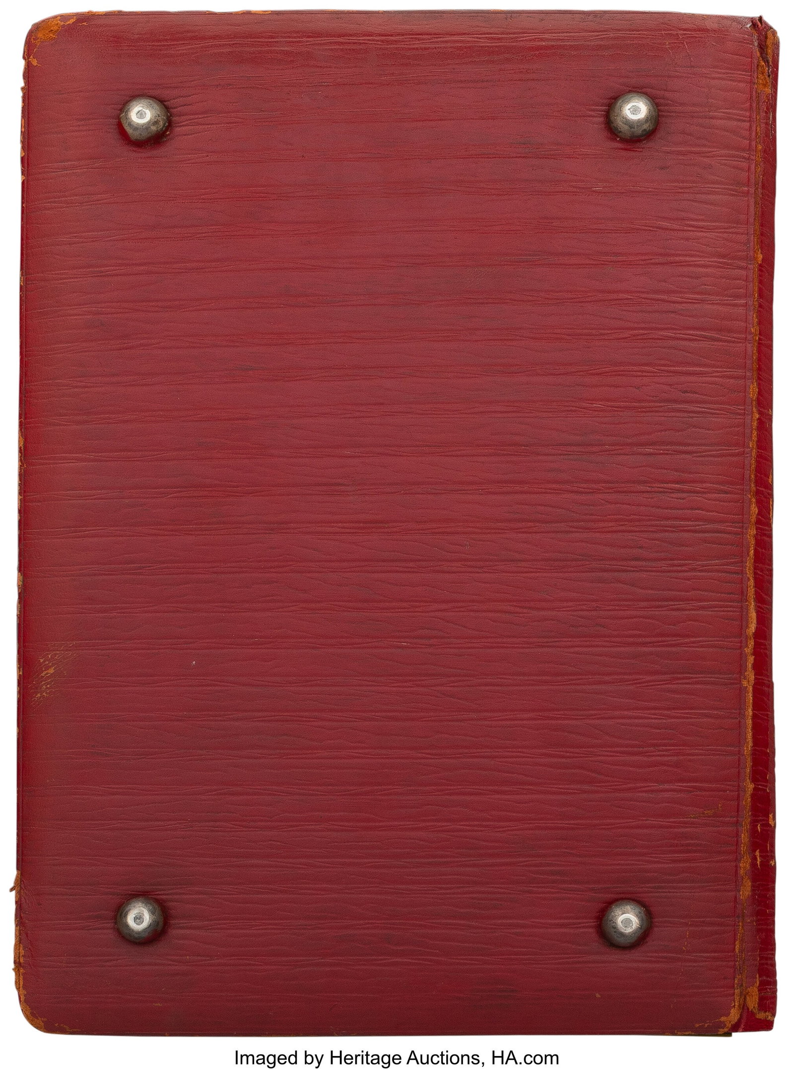 A Russian Silver-Mounted Leather Presentation De - 3